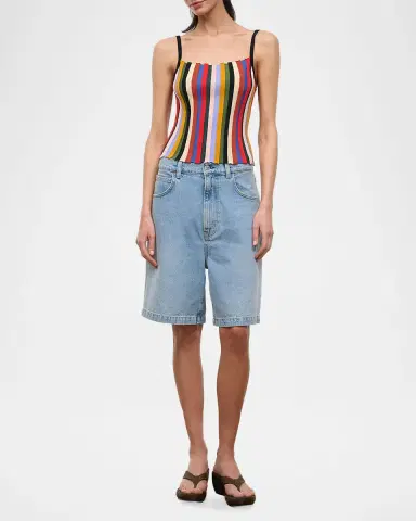 STAUD Skye Striped Tank | Thumbnail 2