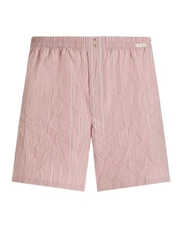Dolce & Gabbana Men 's Striped Crinkled Boxer Shorts