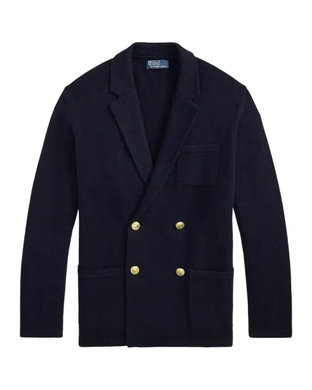 Men's Aviator Cashmere Double-Breasted Blazer