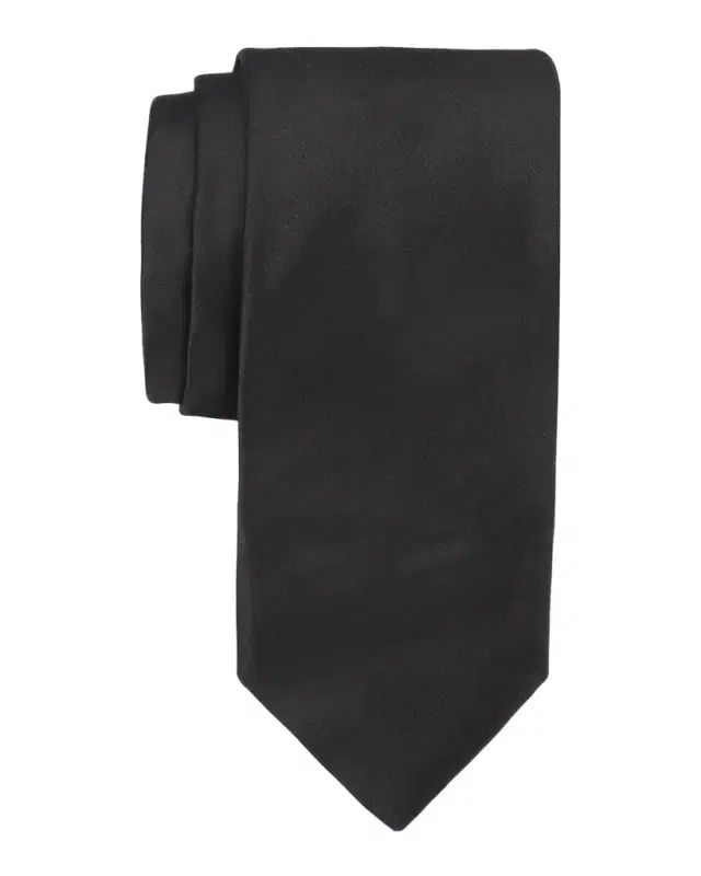 Canali Men 's Solid Silk Tie