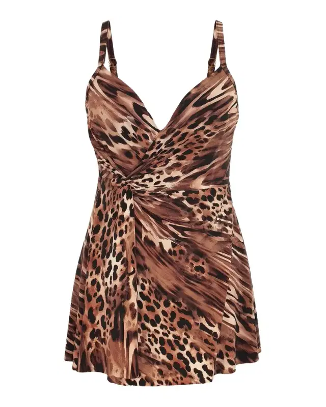 Miraclesuit Ocicat Adora Swim Dress