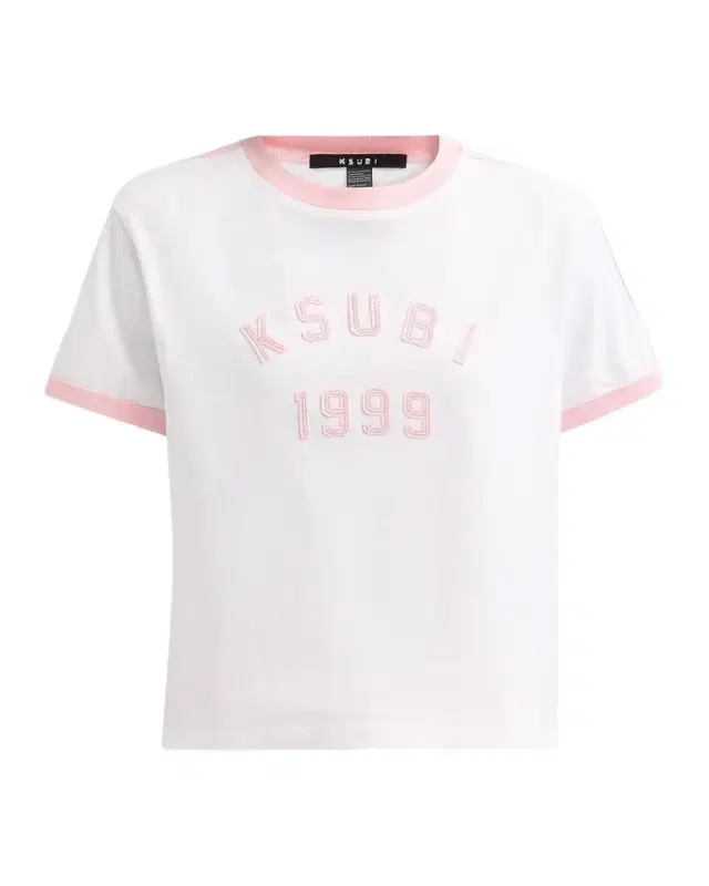 Ksubi Higher Than Heaven Varsity Shrunken T-Shirt