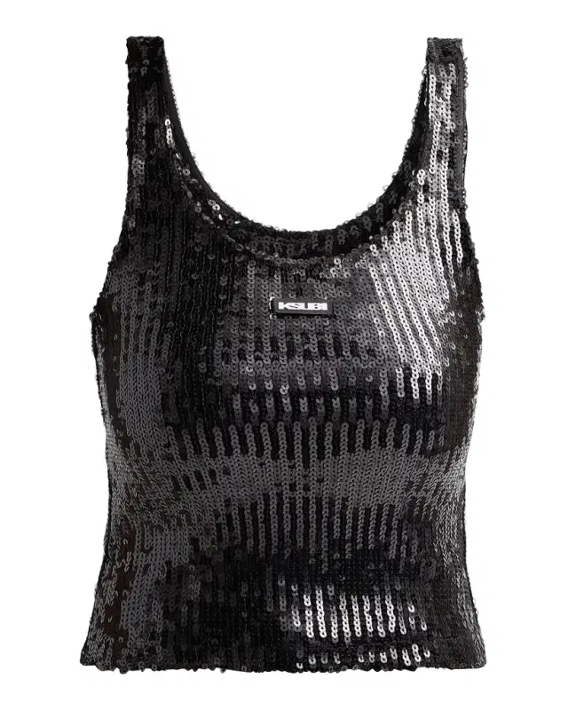 Ksubi Higher Than Heaven Chloe Sequin Tank Top