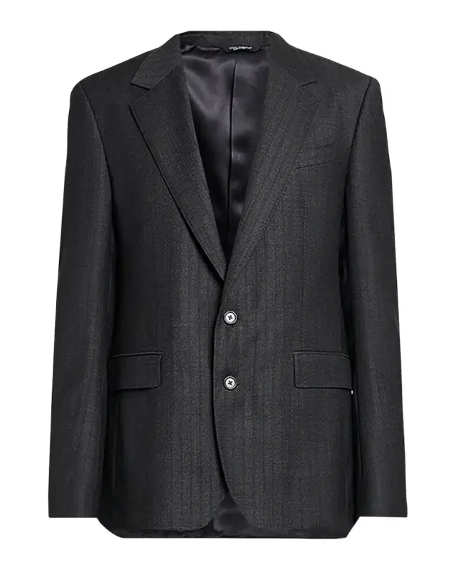 Dolce & Gabbana Men 's Wool Tonal Stripe 2-Button Suit Jacket