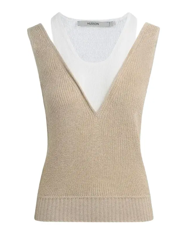 Hudson Layered Sweater Tank