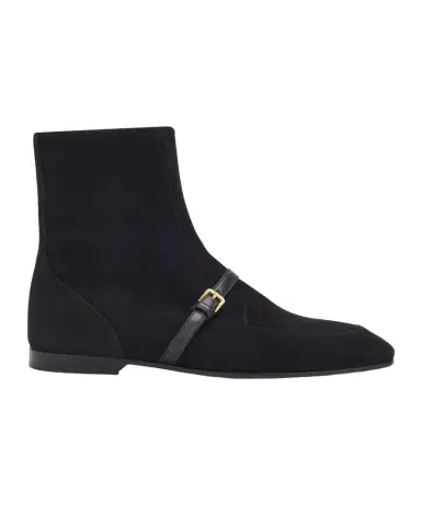 Church's Suzanne Buckle Strap Suede Boots | Thumbnail 1 Church's Suzanne Buckle Strap Suede Boots | Thumbnail 1