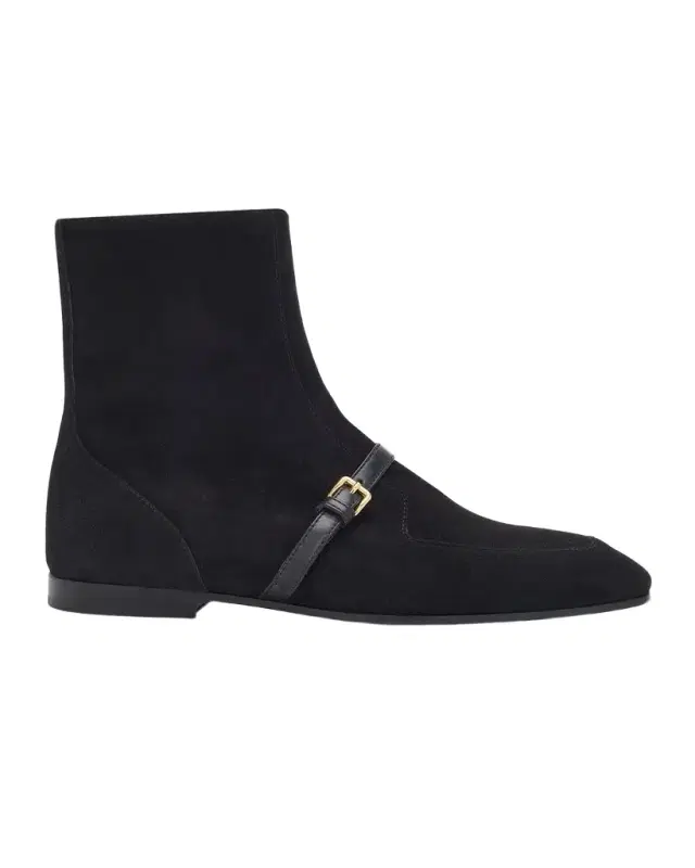 Church 's Suzanne Buckle Strap Suede Boots