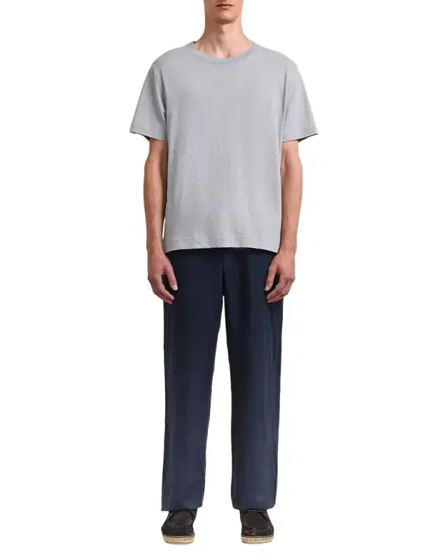 Frescobol Carioca Men 's Dinis Cotton-Linen T-Shirt