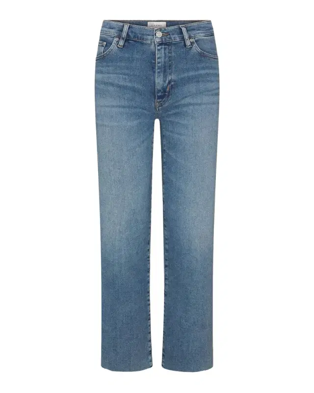 The Mellow High-Rise Straight-Leg Jeans