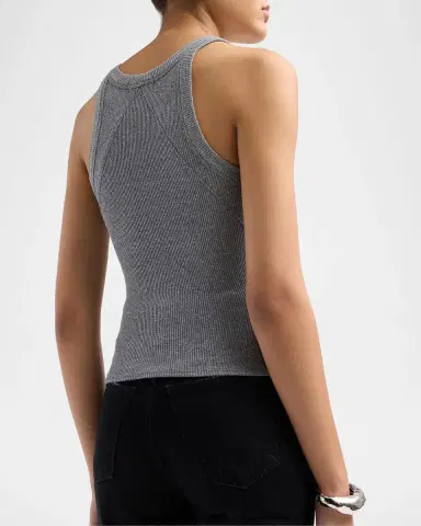 rag & bone The Essential Rib Wide String Tank | Thumbnail 5 rag & bone The Essential Rib Wide String Tank | Thumbnail 5