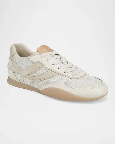 Vince Echo Mesh and Mixed Leather Trainers | Thumbnail 2 Vince Echo Mesh and Mixed Leather Trainers | Thumbnail 2