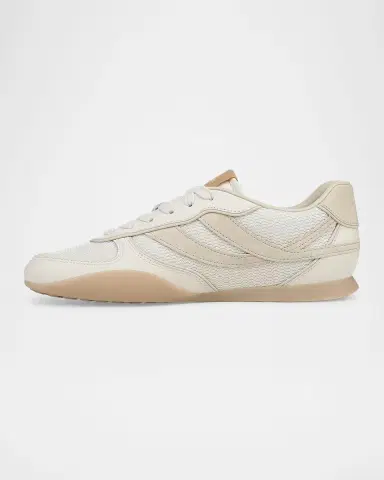Vince Echo Mesh and Mixed Leather Trainers | Thumbnail 4 Vince Echo Mesh and Mixed Leather Trainers | Thumbnail 4