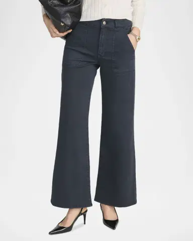 FRAME The Modern Pocket Wide-Leg Pants | Thumbnail 4 FRAME The Modern Pocket Wide-Leg Pants | Thumbnail 4