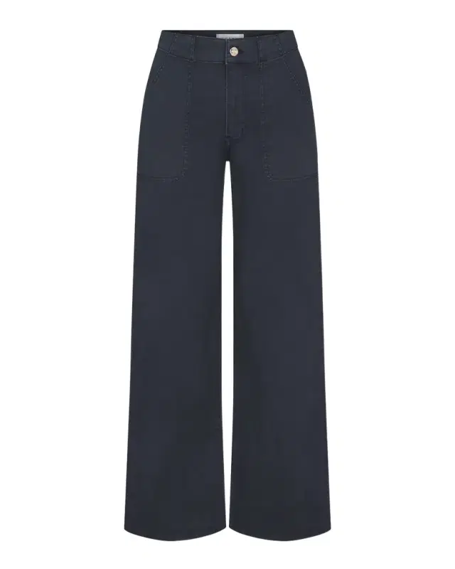 FRAME The Modern Pocket Wide-Leg Pants