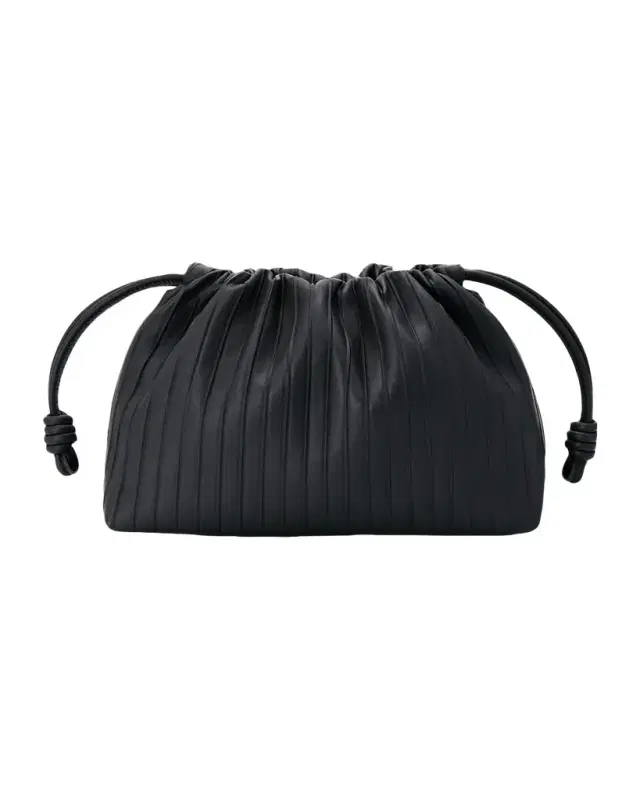 LOEWE Flamenco Medium Clutch Bag in Leather