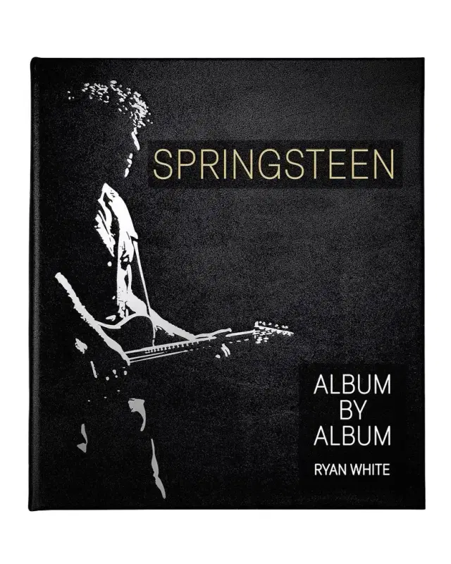 Graphic Image "Springsteen: Album by Album" Leather-Bound Book by Ryan White
