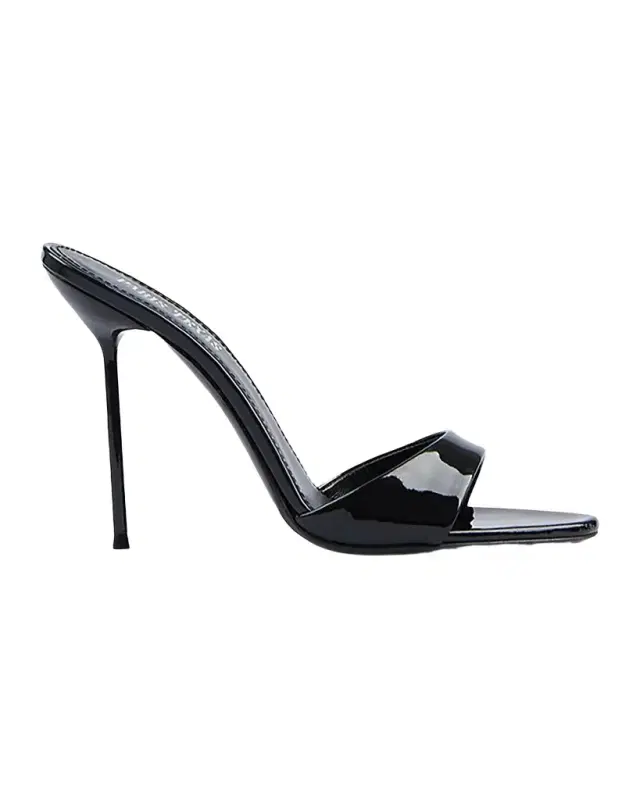 Paris Texas Lidia 105MM Patent Leather Mules