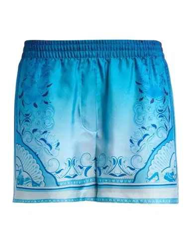 Casablanca Gradient Egyptian Rug Silk Shorts | Thumbnail 1 Casablanca Gradient Egyptian Rug Silk Shorts | Thumbnail 1