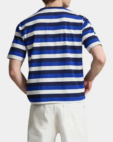 Polo Ralph Lauren Men's Striped Cotton T-Shirt | Thumbnail 3 Polo Ralph Lauren Men's Striped Cotton T-Shirt | Thumbnail 3