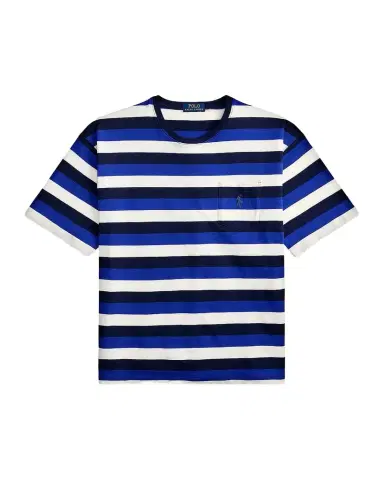 Polo Ralph Lauren Men's Striped Cotton T-Shirt | Thumbnail 1 Polo Ralph Lauren Men's Striped Cotton T-Shirt | Thumbnail 1