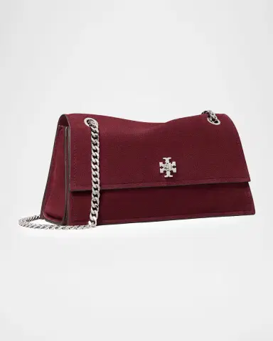 Tory Burch Kira Turnlock Suede Convertible Shoulder Bag | Thumbnail 2