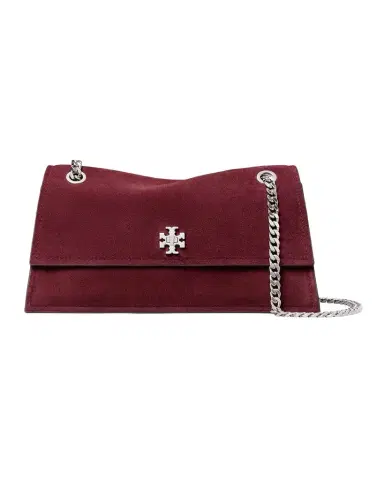 Tory Burch Kira Turnlock Suede Convertible Shoulder Bag | Thumbnail 1