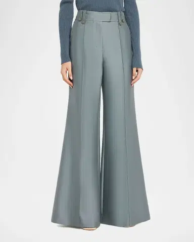 Zimmermann Valiant Structured Wide Flared Pants | Thumbnail 4