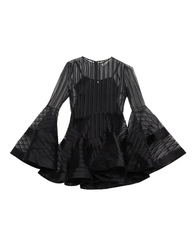 Zimmermann Valiant Lantern Mini Dress