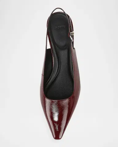 Vince 45mm Sabra Patent Leather Slingback Pumps | Thumbnail 4 Vince 45mm Sabra Patent Leather Slingback Pumps | Thumbnail 4