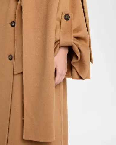 Zimmermann Valiant Wool Scarf Maxi Coat | Thumbnail 5