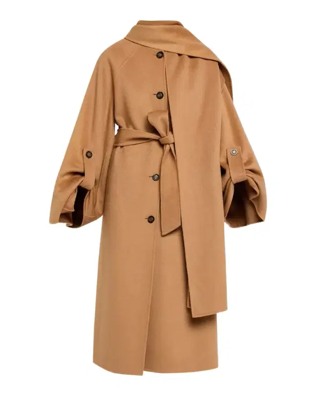 Zimmermann Valiant Wool Scarf Maxi Coat