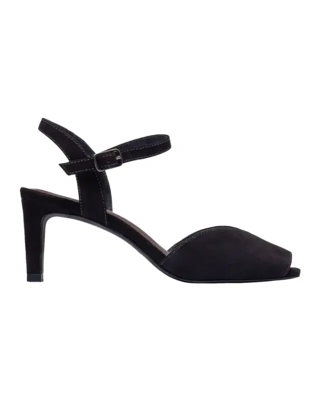 65mm Hartley Suede Ankle-Strap Sandals