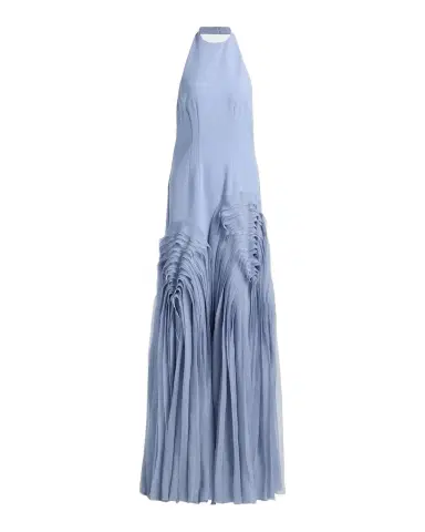 Amur Elani Pleated Halterneck Gown | Thumbnail 1