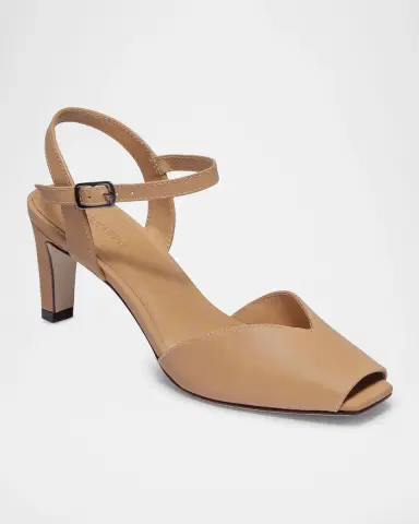 Bernardo 65mm Hartley Suede Ankle-Strap Sandals | Thumbnail 2