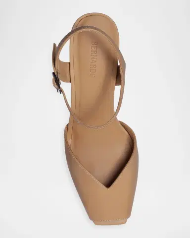 Bernardo 65mm Hartley Suede Ankle-Strap Sandals | Thumbnail 3