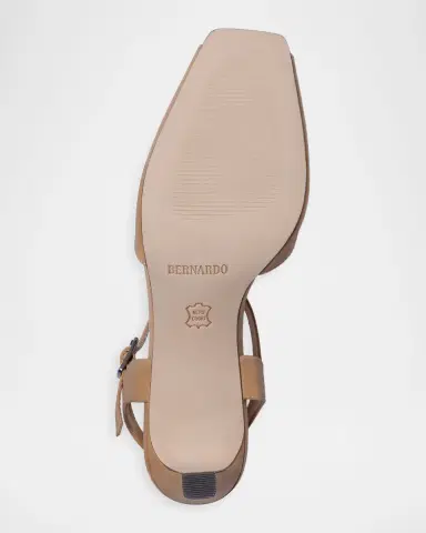 Bernardo 65mm Hartley Suede Ankle-Strap Sandals | Thumbnail 4
