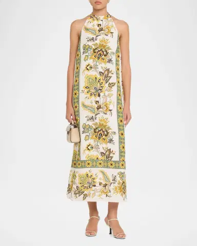 Elie Tahari The Athena Print Sleeveless Maxi Dress | Thumbnail 2