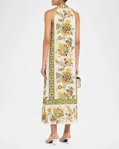 Elie Tahari The Athena Print Sleeveless Maxi Dress | Thumbnail 3