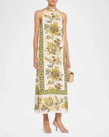 Elie Tahari The Athena Print Sleeveless Maxi Dress | Thumbnail 4