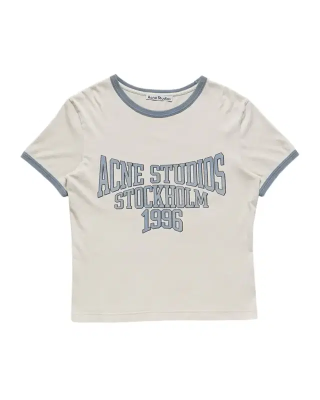 Acne Studios Men 's Logo Graphic Ringer T-hirt