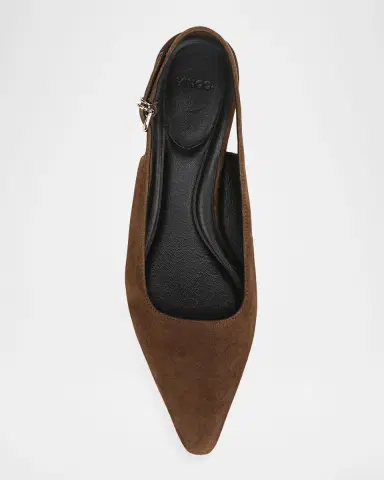 Vince 45mm Sabra Suede Slingback Pumps | Thumbnail 4 Vince 45mm Sabra Suede Slingback Pumps | Thumbnail 4