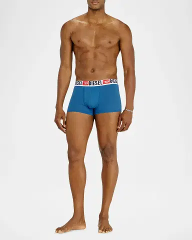 Diesel Men 's Damien 3-Pack Boxer Shorts | Thumbnail 2 Diesel Men 's Damien 3-Pack Boxer Shorts | Thumbnail 2