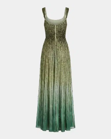 Mac Duggal Petite Sleeveless Sequin Ombre Gown | Thumbnail 5 Mac Duggal Petite Sleeveless Sequin Ombre Gown | Thumbnail 5