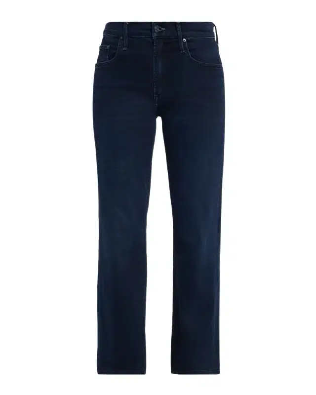 MOTHER The Mid-Rise Rambler Zip Ankle Jeans