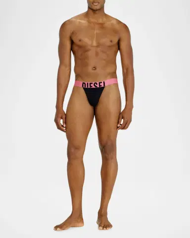 Diesel Men 's Fritz D-Pop 3-Pack Jockstrap Set | Thumbnail 2 Diesel Men 's Fritz D-Pop 3-Pack Jockstrap Set | Thumbnail 2