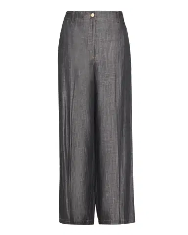 Elie Tahari The Madison Wide-Leg Denim Pants | Thumbnail 1