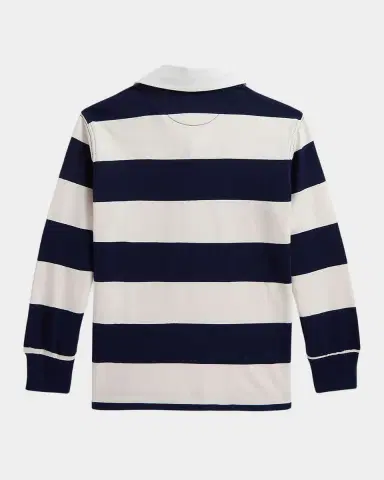 Ralph Lauren Boy 's The Iconic Rugby Shirt, Size -7 | Thumbnail 2