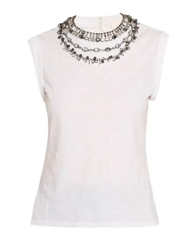Cinq a Sept Bella Chunky Layered Necklace T-Shirt