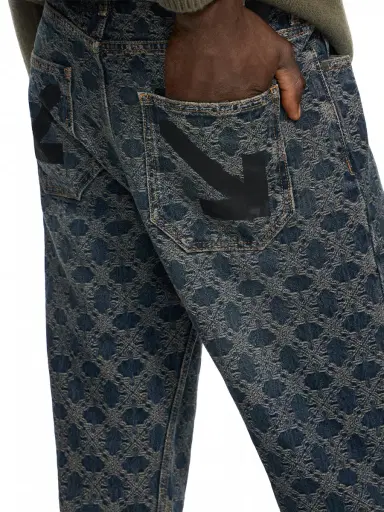 Off-White Arrow Monogram Slim Jeans | Thumbnail 5 Off-White Arrow Monogram Slim Jeans | Thumbnail 5
