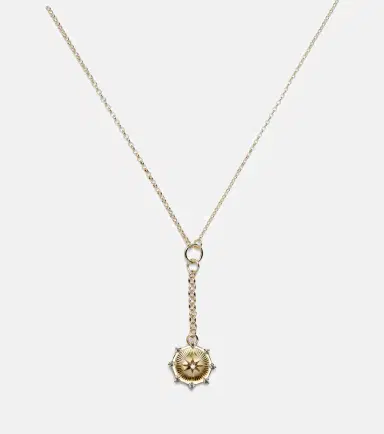 Foundrae Spark Love 18kt gold chain necklace with diamond | Thumbnail 3 Foundrae Spark Love 18kt gold chain necklace with diamond | Thumbnail 3
